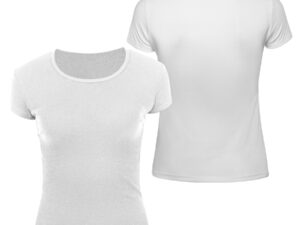 Polera manga corta algodón mujer