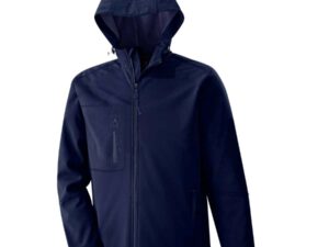 Chaqueta c/gorro softshell hombre manga