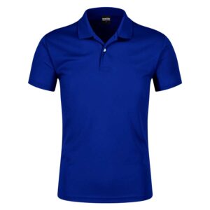 Polera poliéster hombre con cuello personalizable