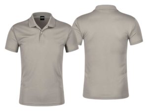 Polera poliéster hombre con cuello 12 Polera poliéster hombre con cuello personalizable, vista 5