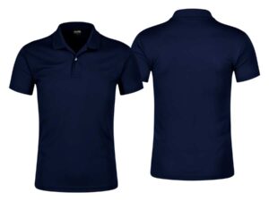 Polera poliéster hombre con cuello 15 Polera poliéster hombre con cuello personalizable, vista 8