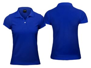 Polera poliéster mujer con cuello 10 Z5 C