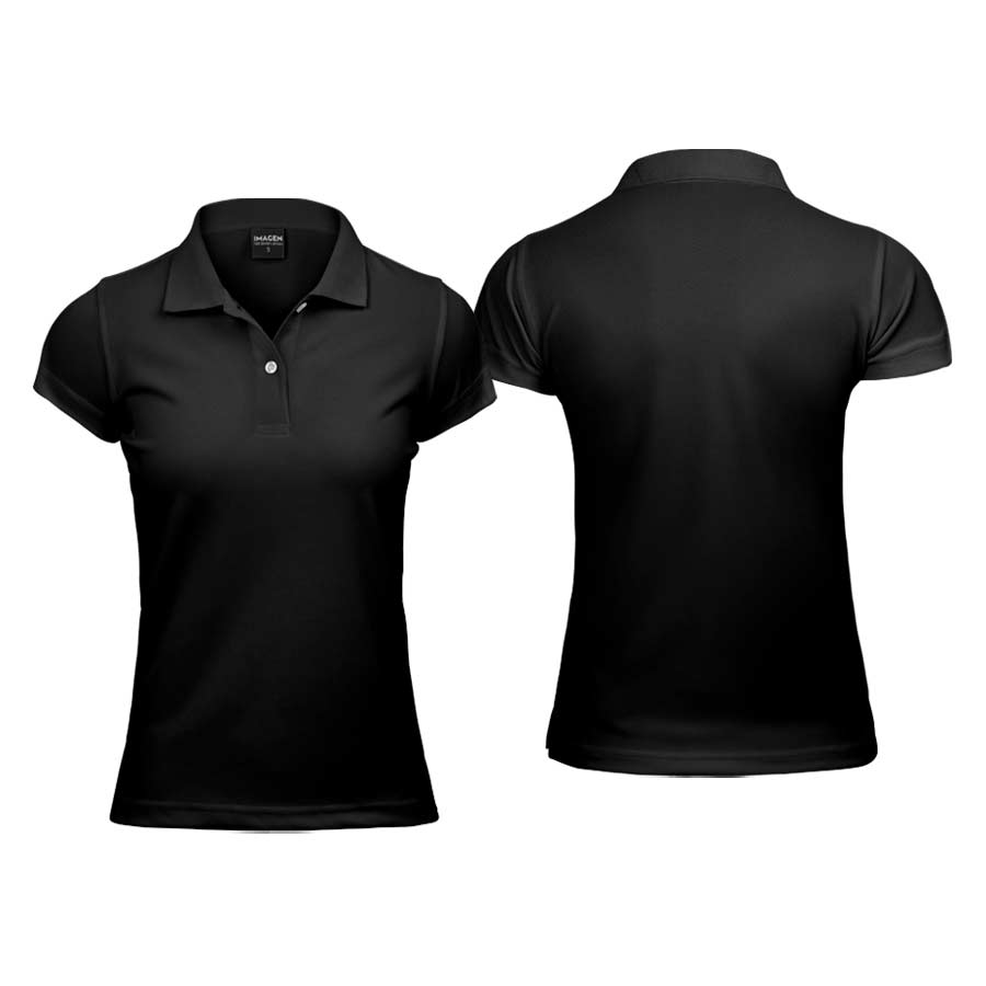 Polera poliéster mujer con cuello 6 Polera poliéster mujer con cuello - Imagen 6