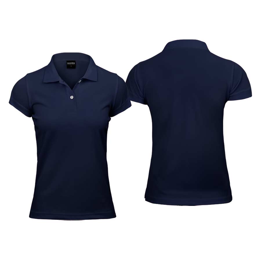 Polera poliéster mujer con cuello 7 Polera poliéster mujer con cuello - Imagen 7