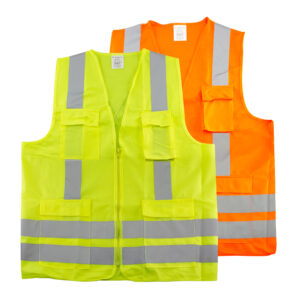 Chaleco reflectante supervisor personalizable