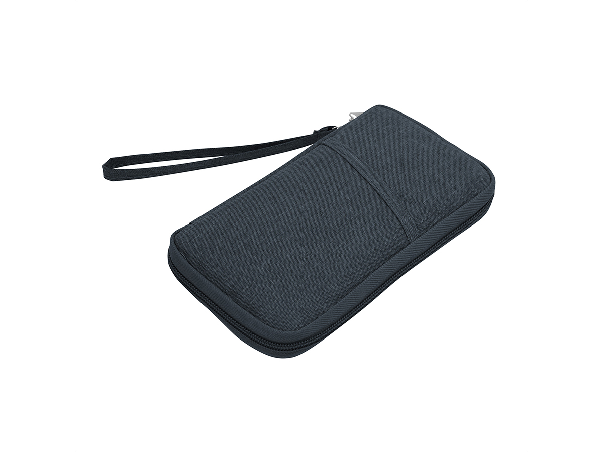 Billetera Wally 5 Billetera Wally personalizable, color azul