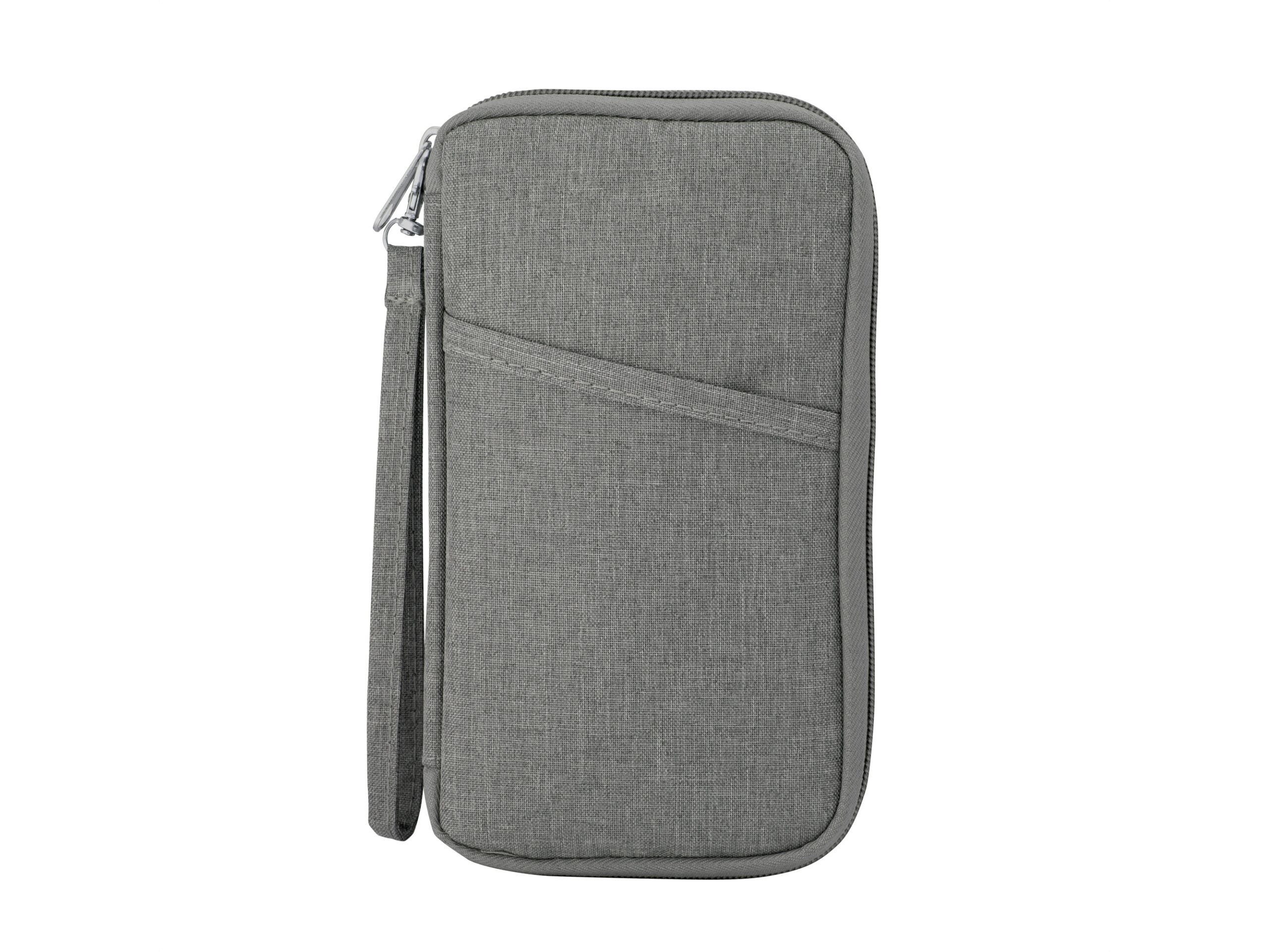 Billetera Wally 7 Billetera Wally personalizable, color gris