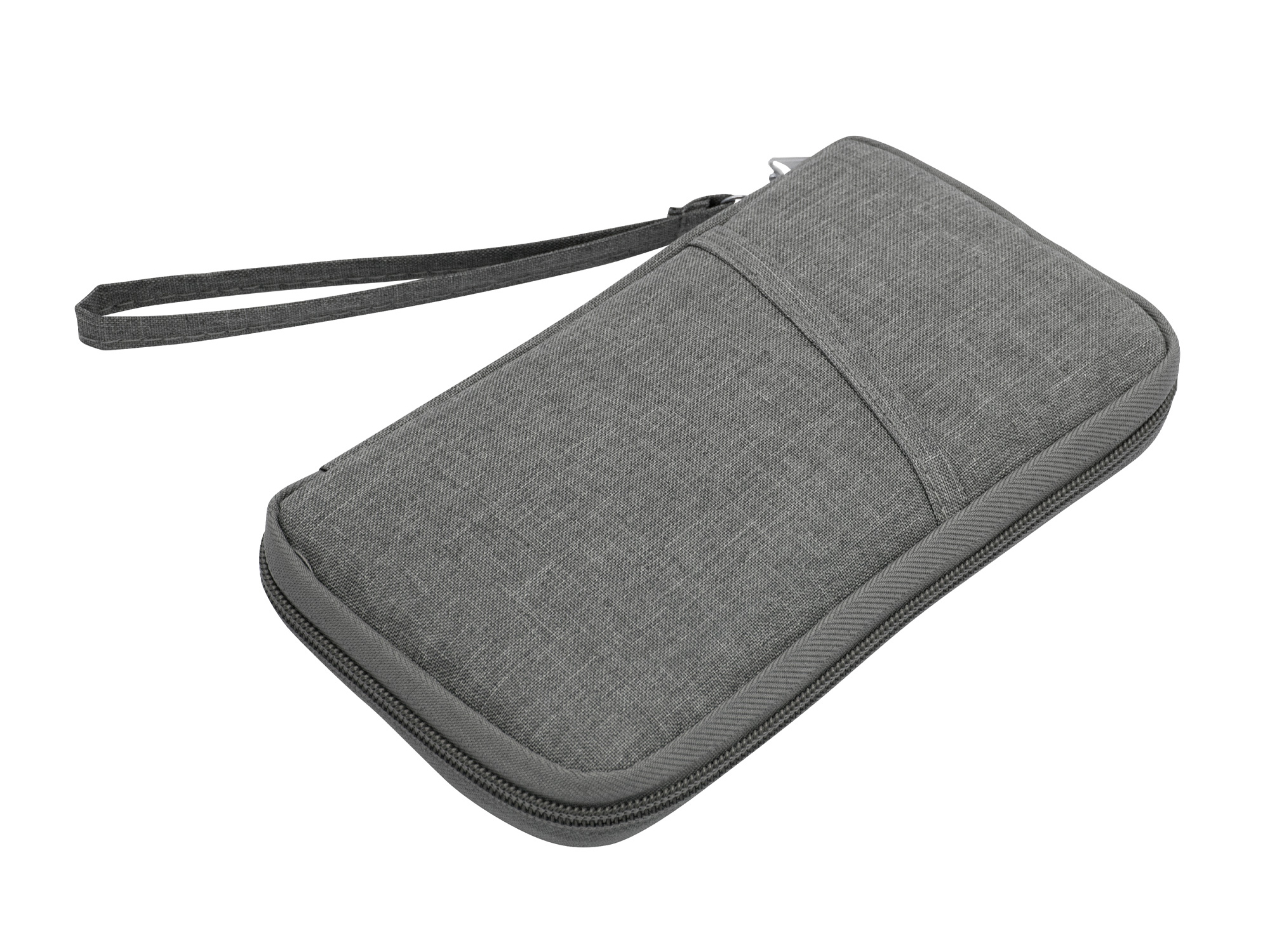 Billetera Wally 8 Billetera Wally personalizable, color gris