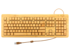 Teclado bamboo 4 Teclado bamboo personalizable, vista 2