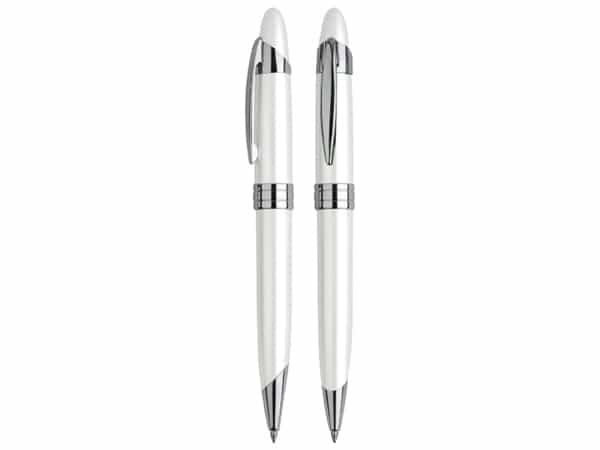 Bolígrafo Metálico White Pearl 1 Bolígrafo Metálico White Pearl