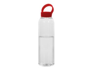 botella plastica bos 521 rojo traslucido