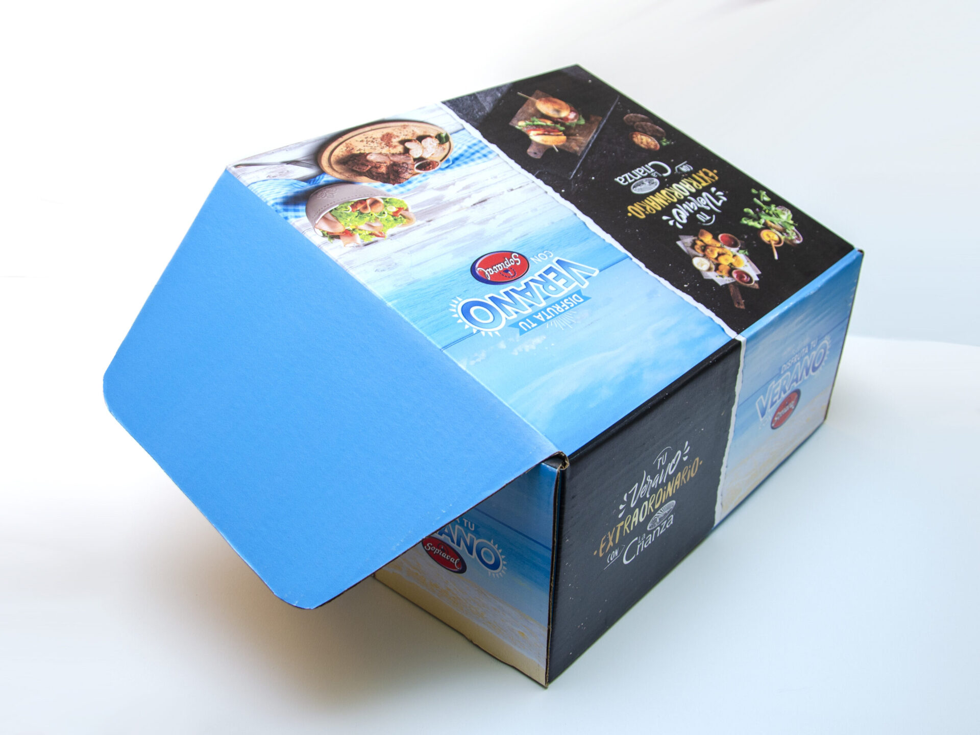 Caja kit auto armable la crianza sopraval 4 Caja kit productos la crianza sopraval personalizable, con empaque