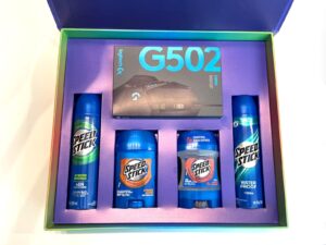 Caja influencer speed stick cup