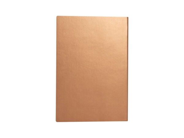 Cuaderno tapa dura encobrizada