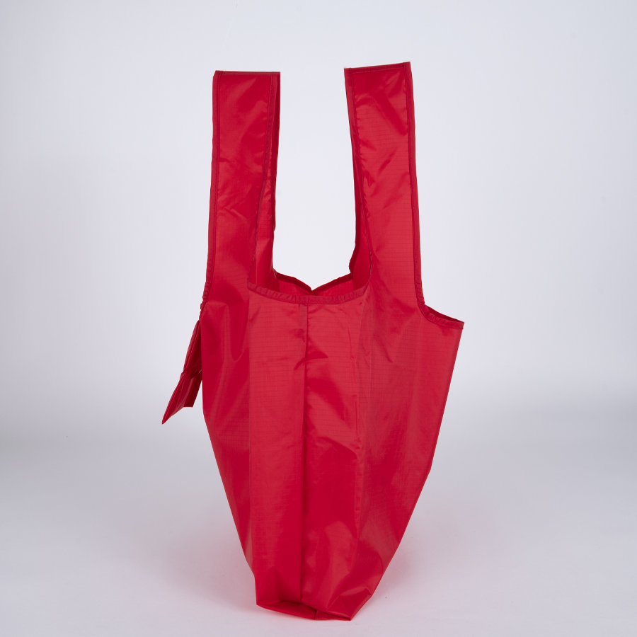 Bolsa plegable de compras en tela reciclada RPET 15L 7 Bolsa plegable de compras en tela reciclada RPET 15L - Imagen 7