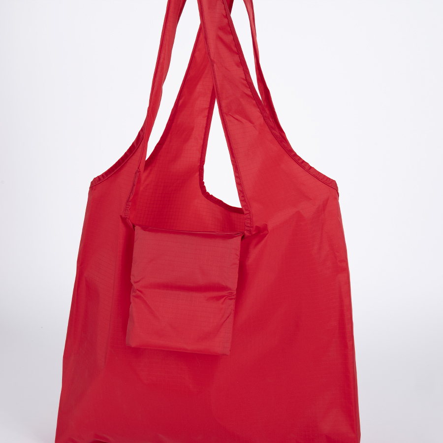 Bolsa plegable de compras en tela reciclada RPET 15L 10 Bolsa plegable de compras en tela reciclada RPET 15L - Imagen 10