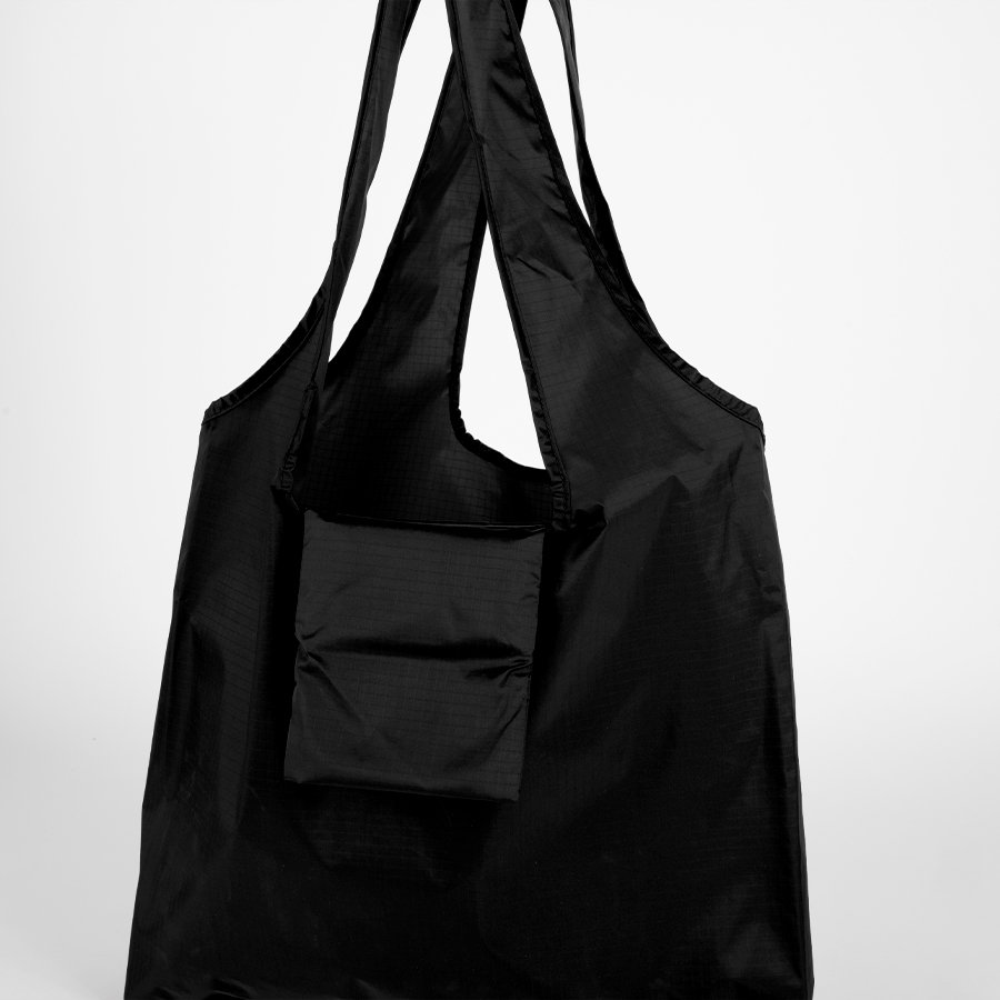 Bolsa plegable de compras en tela reciclada RPET 15L 15 Bolsa plegable de compras en tela reciclada RPET 15L - Imagen 15