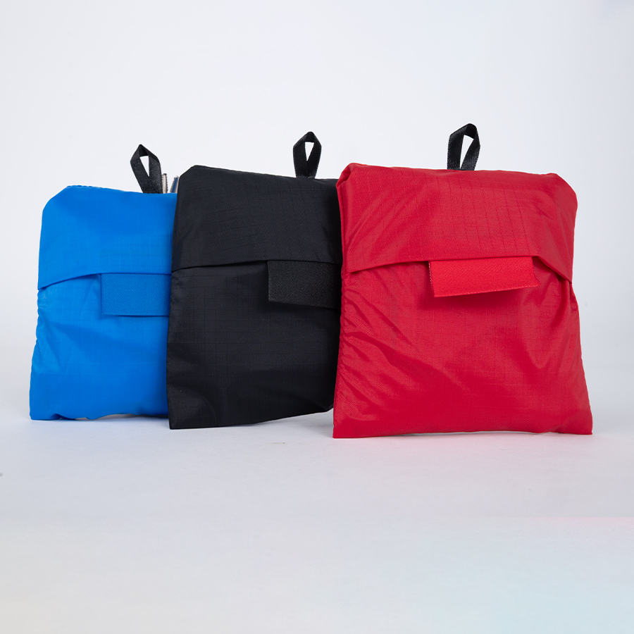 Bolsa plegable de compras en tela reciclada RPET 15L 20 Bolsa plegable de compras en tela reciclada RPET 15L - Imagen 20
