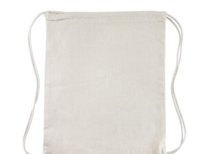 Mochila algod&oacute;n 38x41 personalizable, vista 2