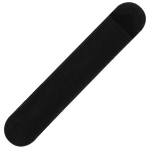 Funda pana negra bolígrafo 4 Funda pana negra bolígrafo personalizable, vista 2