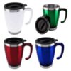 Mug cónico de acero