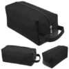 Necessaire negro rectangular
