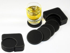 Posavasos eco cuero