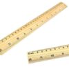 Regla de madera 30 cm