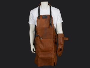 Set asador de gamuza de b?falo