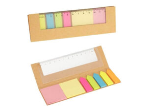 Set post it con regla