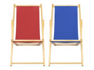 Silla de lona plegable de playa