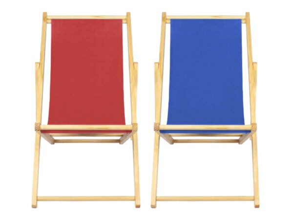 Silla de lona plegable de playa