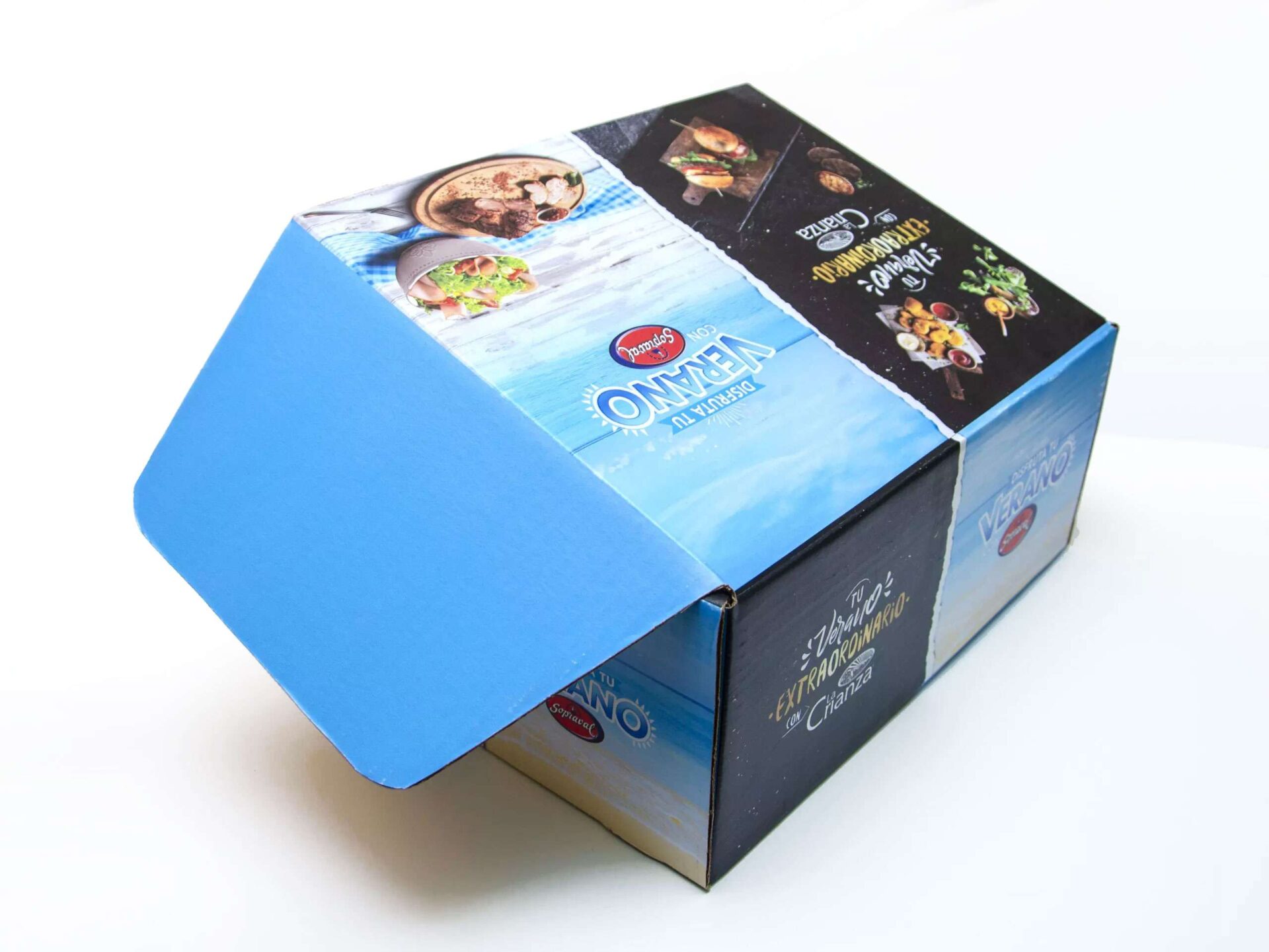 Caja kit auto armable la crianza sopraval 5 Caja kit productos la crianza sopraval personalizable, con empaque