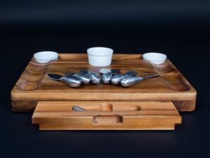 Tabla de quesos con 12 herramientas