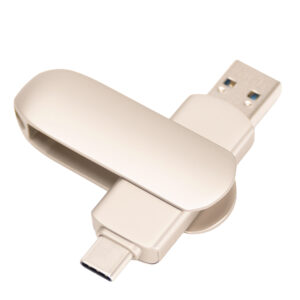 Pendrive giro OTG USB 3.0 / Type C, 64GB personalizable, vista 4