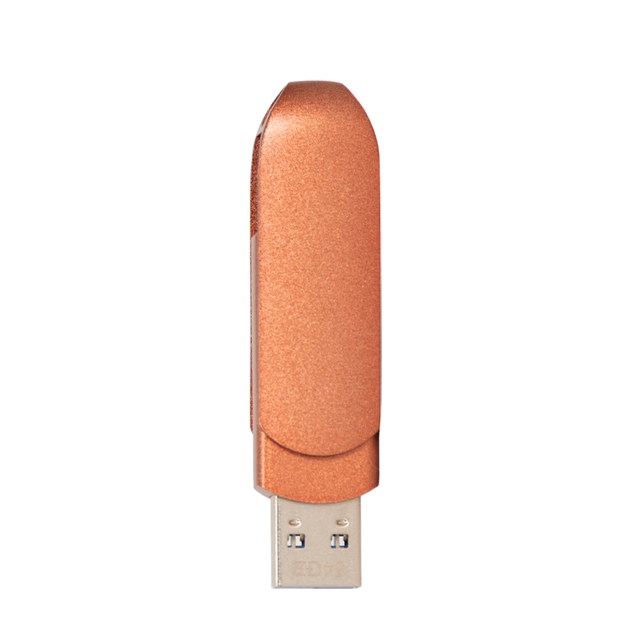 Pendrive giro encobrizado OTG USB 3.0 / Type C, 64gb 5 Pendrive giro encobrizado OTG USB 3.0 / Type C, 64gb personalizable, vista 5