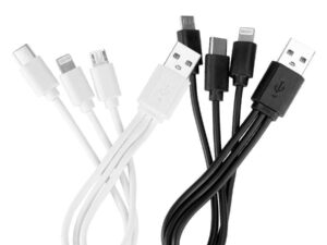 USB connect multicargador 4-en-1